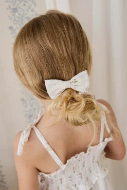 Organic Cotton Desiree Bow - Josepha Egret