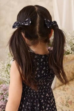 Organic Cotton Desiree Bow - Maisie Navy