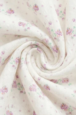 Organic Cotton Desiree Bow - Molly Lilac