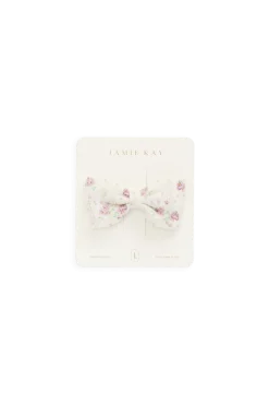Organic Cotton Desiree Bow - Molly Lilac