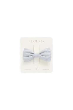 Organic Cotton Desiree Bow - Petite Check