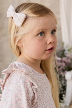Organic Cotton Desiree Bow - Posy Milk