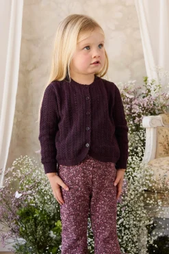 Organic Cotton Dominique Pant - Fig Floral