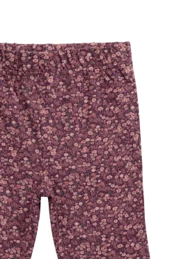 Organic Cotton Dominique Pant - Fig Floral