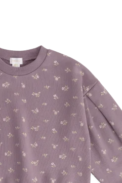 Organic Cotton Elara Sweatshirt - Isla Plum
