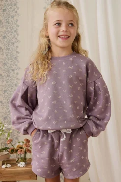 Organic Cotton Elara Sweatshirt - Isla Plum