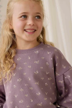 Organic Cotton Elara Sweatshirt - Isla Plum