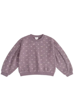 Organic Cotton Elara Sweatshirt - Isla Plum