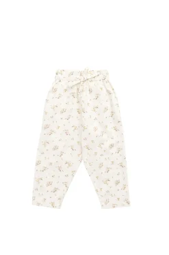 Organic Cotton Elodie Pant - Bianca Antique