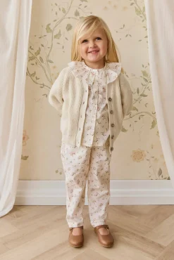 Organic Cotton Elodie Pant - Bianca Antique