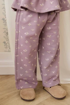 Organic Cotton Emiko Pant - Isla Plum