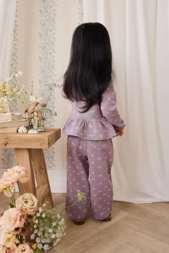 Organic Cotton Emiko Pant - Isla Plum