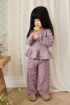Organic Cotton Emiko Pant - Isla Plum