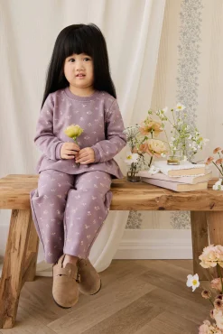 Organic Cotton Emiko Pant - Isla Plum
