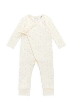 Organic Cotton Estelle Onepiece - Ditsy Cherries
