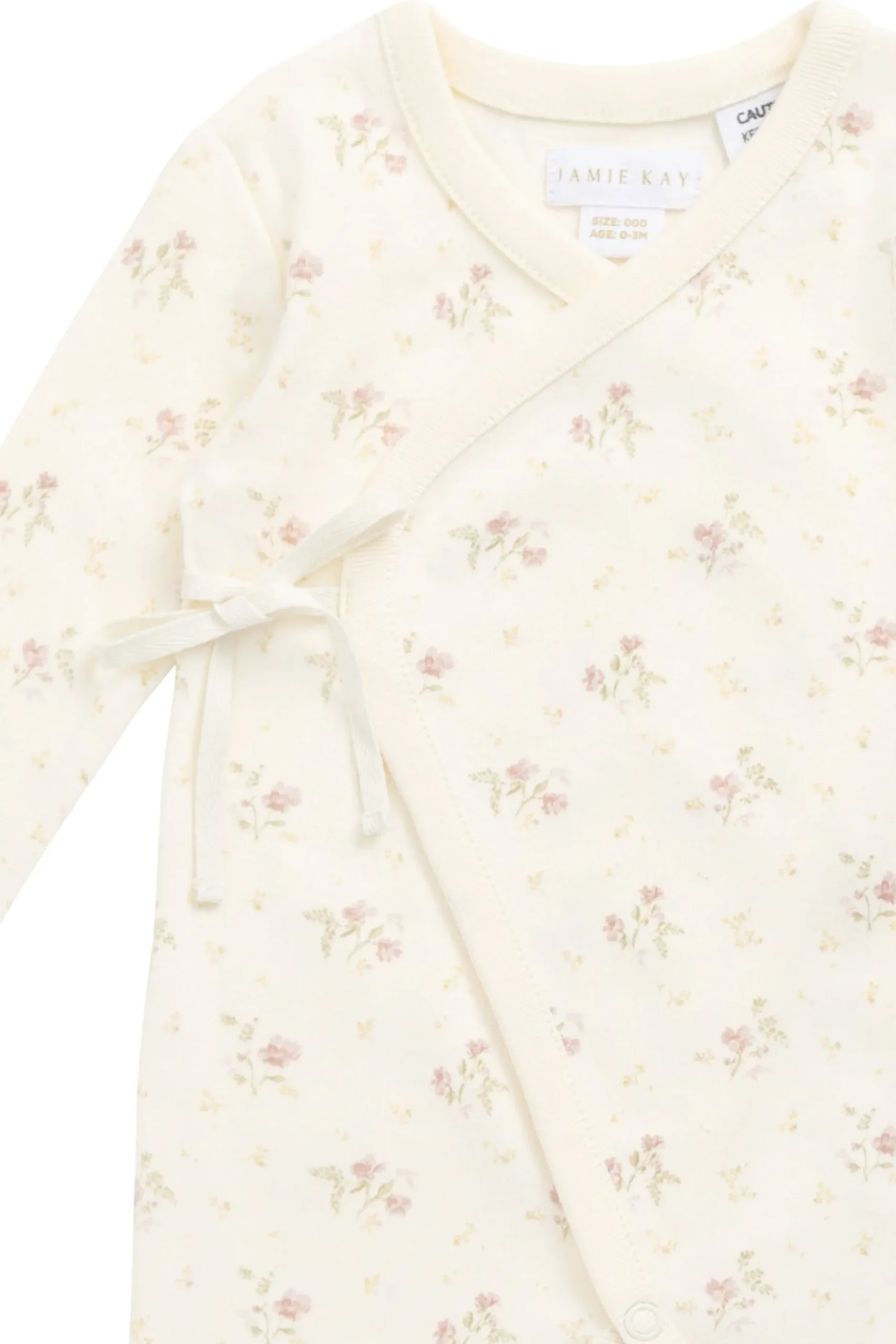 Organic Cotton Estelle Onepiece - Thelma Parchment