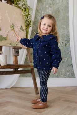 Organic Cotton Everyday Legging - Lisa Petite Indigo