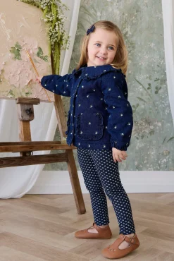 Organic Cotton Everyday Legging - Lisa Petite Indigo