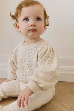 Organic Cotton Everyday Legging - Ditsy Cherries