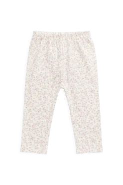 Organic Cotton Everyday Legging - Posy Milk