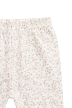 Organic Cotton Everyday Legging - Posy Milk
