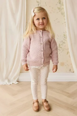 Organic Cotton Everyday Legging - Victoria Blush