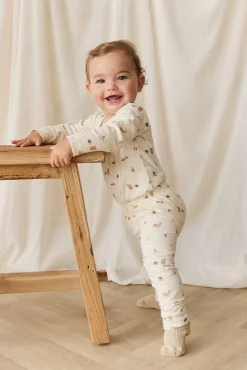 Organic Cotton Everyday Legging - Forest Gathering