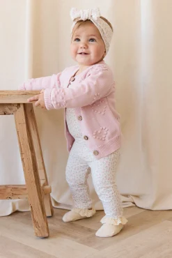Organic Cotton Everyday Legging - Posy Garden Pink