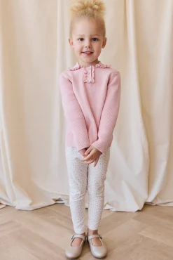 Organic Cotton Everyday Legging - Posy Garden Pink