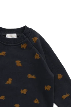 Organic Cotton Flynn Sweatshirt - Playful Milo Captain