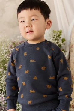 Organic Cotton Flynn Sweatshirt - Playful Milo Captain