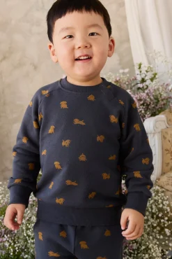 Organic Cotton Flynn Sweatshirt - Playful Milo Captain