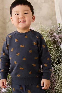 Organic Cotton Flynn Sweatshirt - Playful Milo Captain