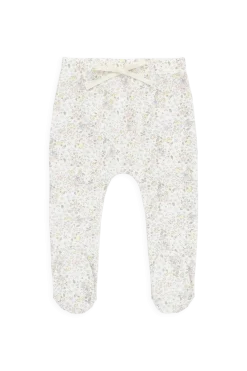 Organic Cotton Footed Pant-Cottage Garden