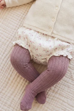 Organic Cotton Frill Bloomer - Molly Lilac