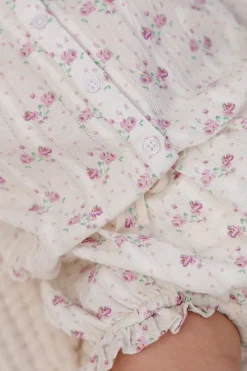 Organic Cotton Frill Bloomer - Molly Lilac