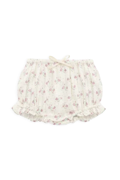 Organic Cotton Frill Bloomer - Molly Lilac