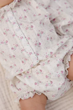 Organic Cotton Frill Bloomer - Molly Lilac