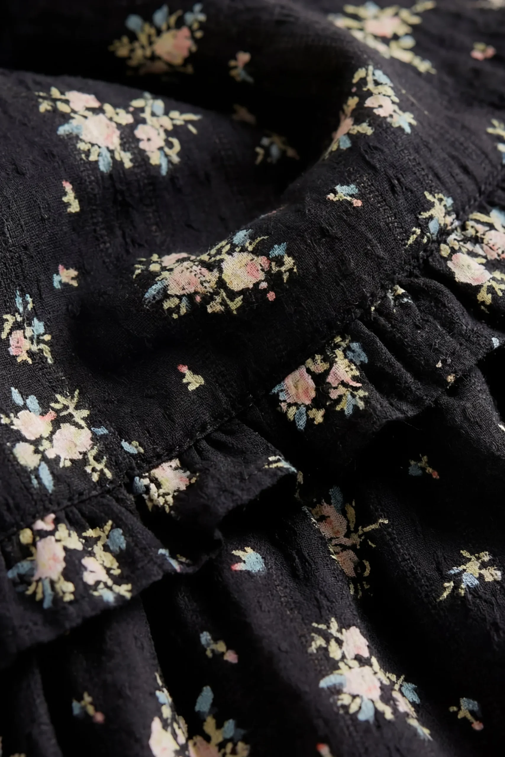 Organic Cotton Frill Bloomer - Cassie Caviar