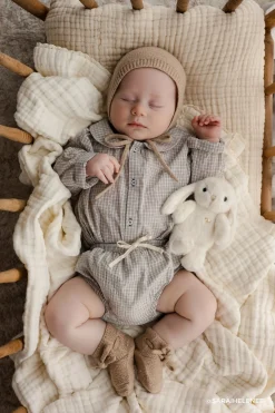 Organic Cotton Gabriel Bloomer - Cloud Check