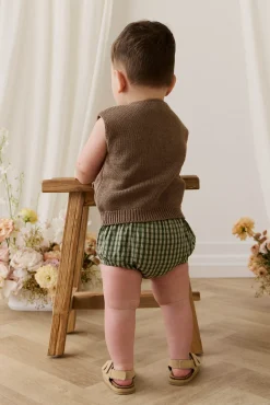 Organic Cotton Gabriel Bloomer - Ravine Check