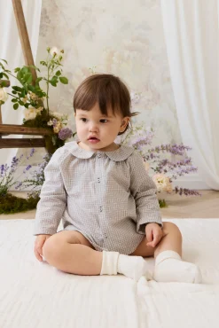 Organic Cotton Gabriel Top - Cloud Check