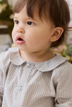 Organic Cotton Gabriel Top - Cloud Check