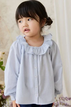Organic Cotton Gaelle Top - Petite Check