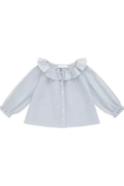 Organic Cotton Gaelle Top - Petite Check