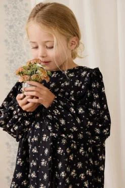 Organic Cotton Gianna Dress - Cassie Caviar