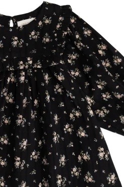 Organic Cotton Gianna Dress - Cassie Caviar