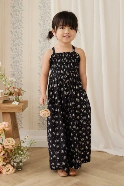Organic Cotton Gianna Jumpsuit - Cassie Caviar