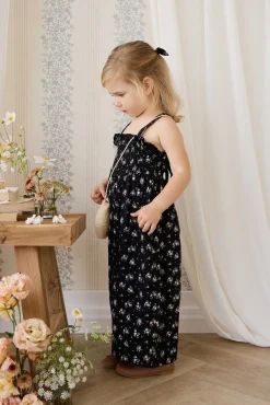 Organic Cotton Gianna Jumpsuit - Cassie Caviar