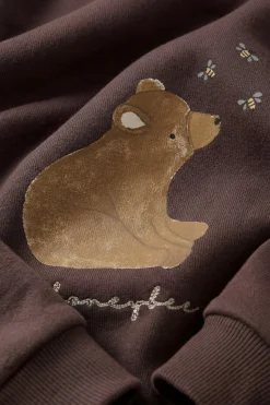 Organic Cotton Hayes Sweatshirt - Raku Honeybee Bear